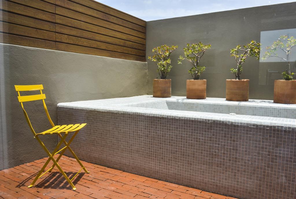 Hotel Criol Querétaro Exteriér fotografie A rooftop garden